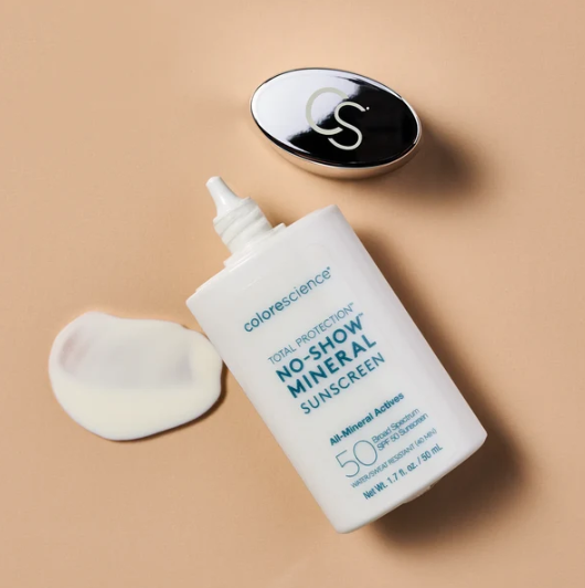 Colorescience No Show fényvédő arcra állag
